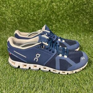 On Running Cloud 2.0 Women’s Size 8 Denim/White Running Shoes Blue
